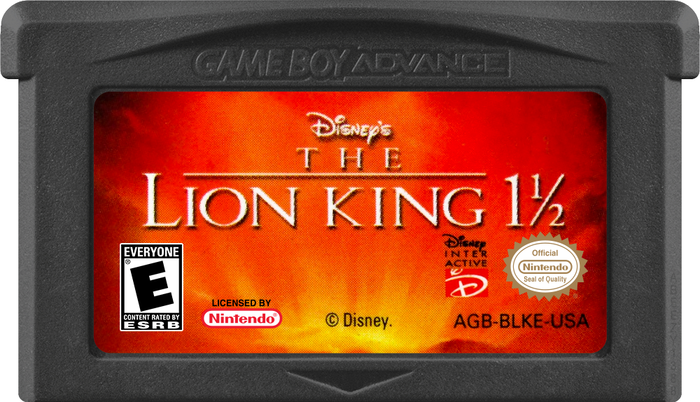 The Lion King media 5 for GameBoy Advance